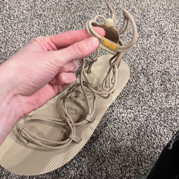 Tan Teva Infinity Sandals - Picture 2 of 3